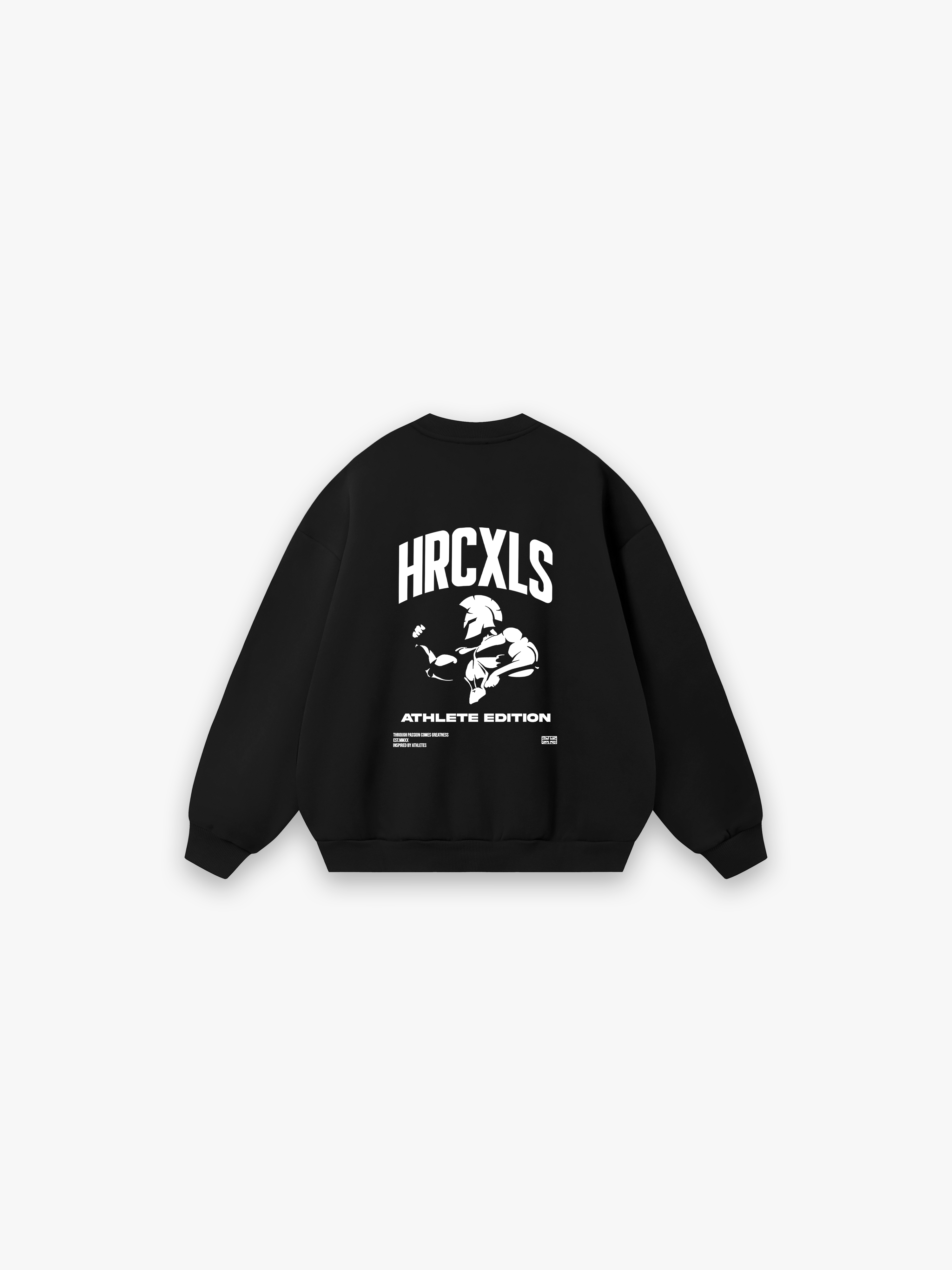 HERCXLES 2026: Athlete Sweatshirt - Black back